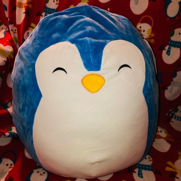 Squishmallow PUFF the BLUE PENGUIN 16 INCH PLUSH - Picture 1 of 3